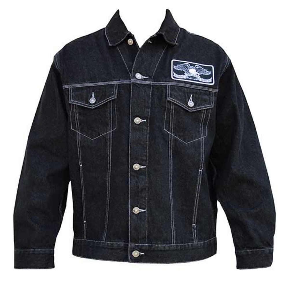 Rick Walters Tattoo Duel in the Sun Black Denim Jacket Limited Edition XL-2X NWT - Picture 2 of 6